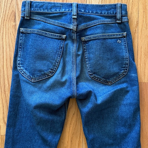 rag & bones 24 Lou High Waisted Skinny Jean  in Northwood Blue - Picture 7 of 10